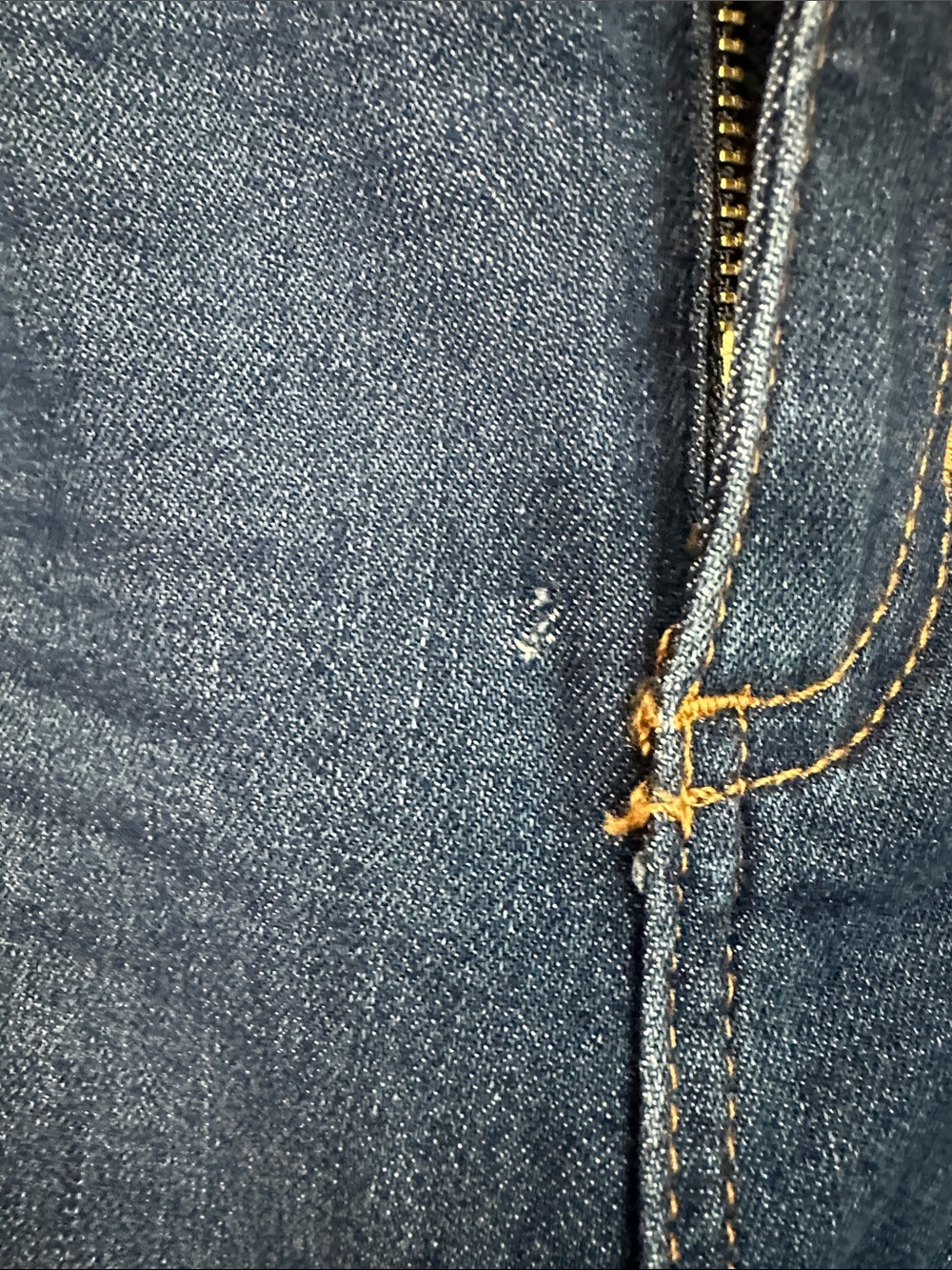Bandolino Straight Leg Jeans in Dark Blue - Picture 3 of 6